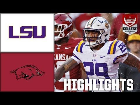 LSU Tigers vs. Arkansas Razorbacks | Full Game Highlights | ESPN College Football