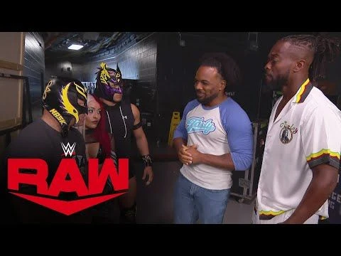 Xavier Woods and Rey Mysterio get into tense confrontation: Raw highlights, Oct. 21, 2024