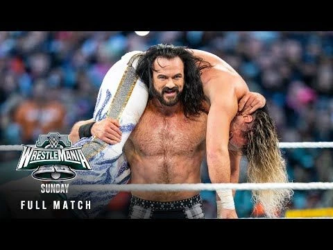 FULL MATCH: Seth quot;Freakinquot; Rollins vs. Drew McIntyre: WrestleMania XL Sunday