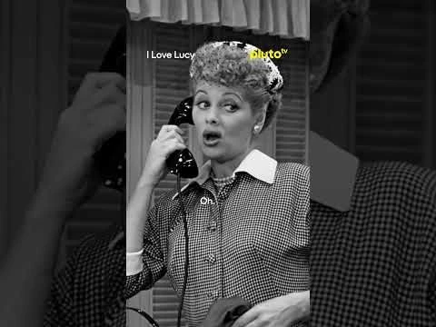 A rare Ricky and Lucy role swap. Stream #ILoveLucy for free on Pluto TV! #classic #blackandwhite