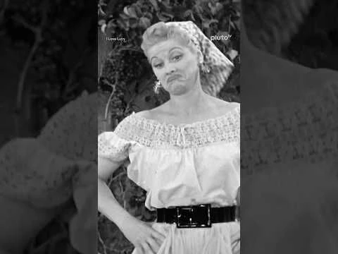 Lucille Ball invented physical comedy. 😂🍇 Stream #ILoveLucy on Pluto TV! #sitcom #tvshow #comedy