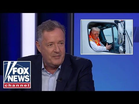 Piers Morgan lauds Trump as #39;marketing genius#39; after garbage truck move