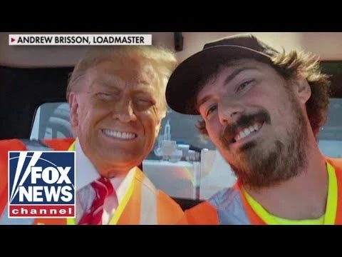 Trump garbage truck driver opens up about his conversation with the former president