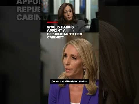 Would Harris appoint a Republican to her cabinet?