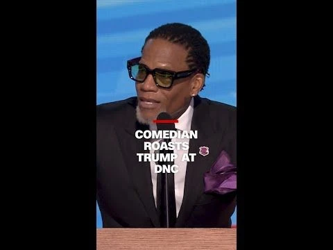 Comedian DL Hughley roasts Trump at DNC