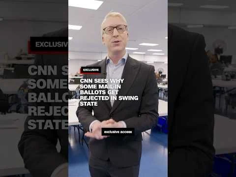 Exclusive: CNN sees why some mail-in ballots get rejected in swing state