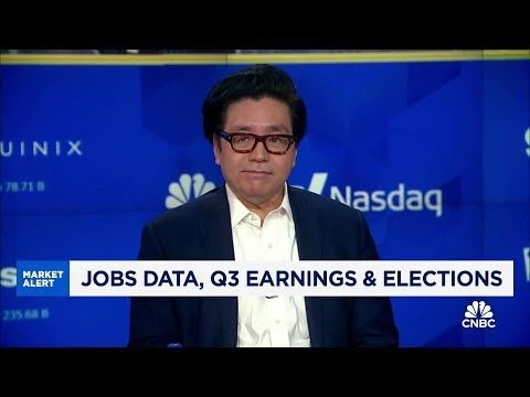 Market#39;s set up for a very good rally into year-end no matter who wins election: Fundstrat#39;s Tom Lee