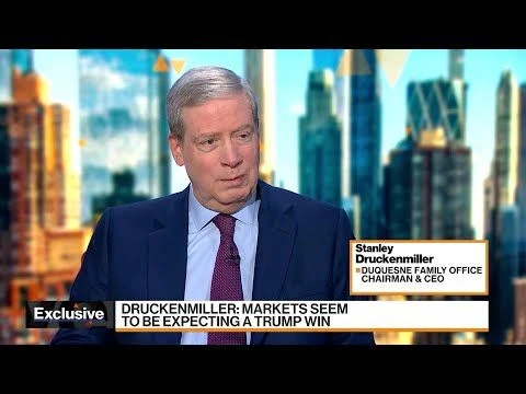 Druckenmiller Says Markets Seem Convinced Trump Will Win Election