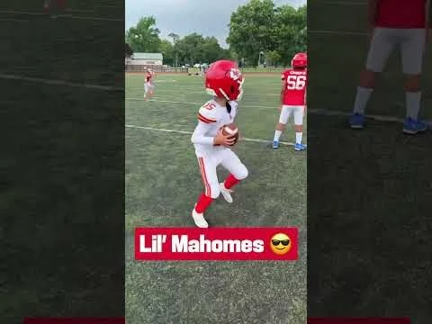 Lil Mahomes 🥹🏈