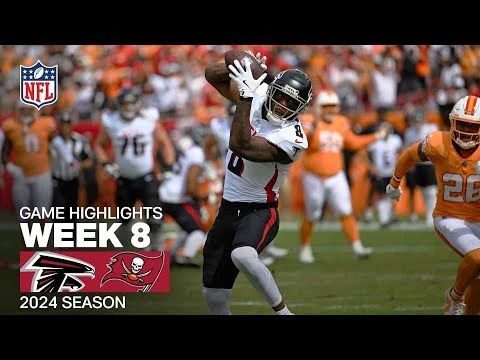 Atlanta Falcons vs. Tampa Bay Buccaneers Game Highlights | NFL 2024 Season Week 8