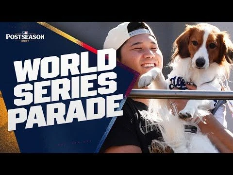 WORLD SERIES PARADE: Highlights from the Dodgers parade to celebrate their championship!