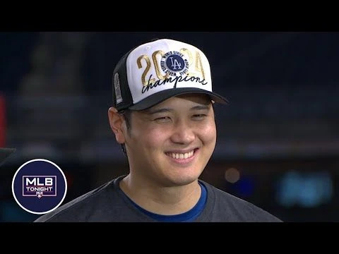 Shohei Ohtani is a World Series champ!!! | MLB Tonight