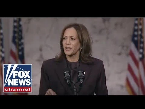 Kamala Harris#39; concession speech after loss to Trump