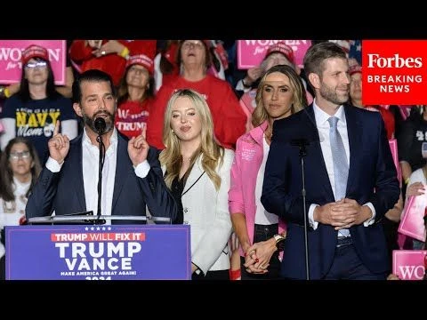 WATCH: Lara, Eric, Tiffany,  Donald Trump Jr. Speak At Final Trump Rally In Grand Rapids, Michigan