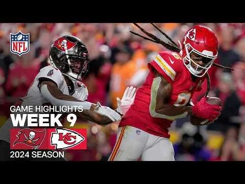 Tampa Bay Buccaneers vs. Kansas City Chiefs Game Highlights | NFL 2024 Season Week 9