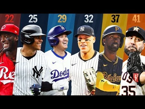 Best player at every age in MLB in 2024! (Shohei, Elly, Judge, Soto, Kershaw, Gunnar and MORE!)