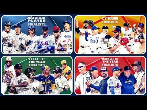 2024 MLB award FINALISTS are announced! (Who will win MVP, Cy Young, Rookie of the Year AND MORE?)