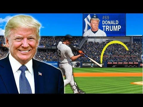 I Put Donald Trump in MLB