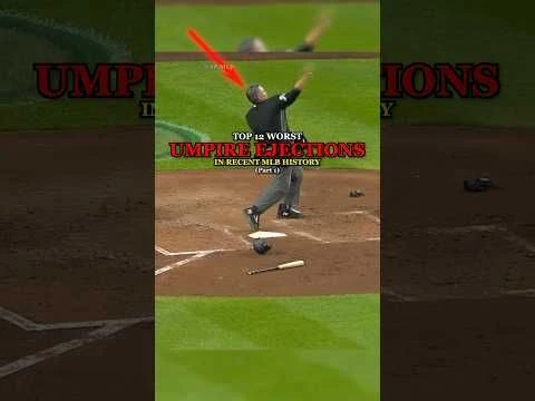 Top 12 Worst Umpire Ejections in MLB History | Part 1