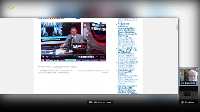 Stew Peters CAlls Out the Jooz