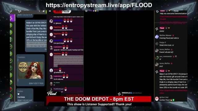 THE DOOM DEPOT - 8pm EST on 23-Nov-24-19:06:55