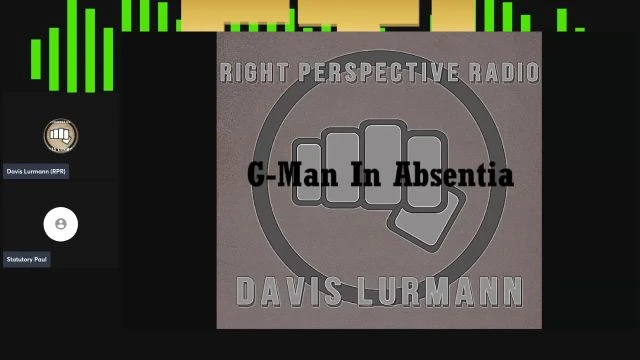 RPR ‘G-Man In Absentia’ Show [M] 23-Dec-2024 with Davis Lurmann on 23-Dec-24-12:00:01