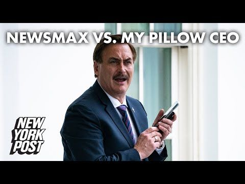 Newsmax anchor walks out of live interview with My Pillow’s Mike Lindell | New York Post