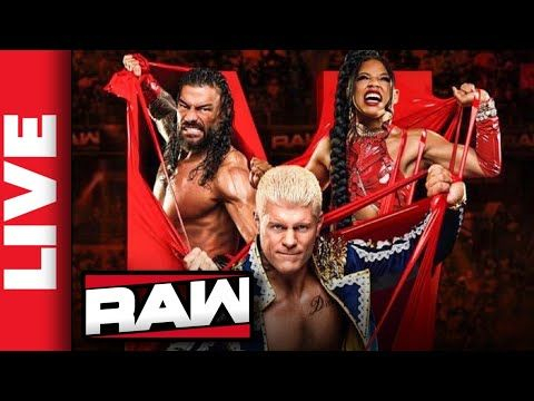 🔴 WWE RAW On Netflix Live Stream | Seth Rollins vs Drew McIntyre | Watch Along January 20th 2025
