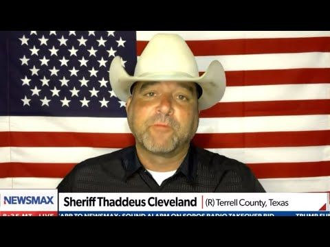 Sheriff Thaddeus Cleveland interviews with @NewsmaxTV on National Report, June 21, 2024