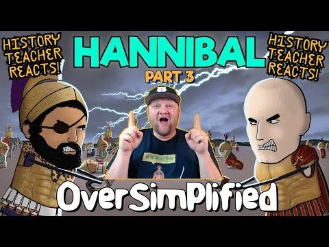 The Second Punic War [Part 3] | OverSimplified | History Teacher Reacts