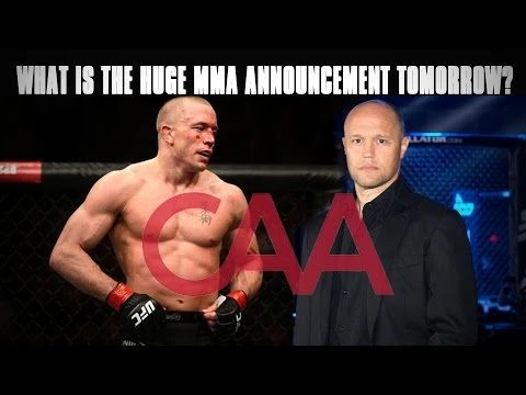 Huge Announcement Tomorrow with GSP, Bjorn Rebney, Donald Cerrone  More - Fighter Union?