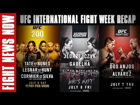 UFC International Fight Week Recap: UFC 200, TUF 23 Finale, UFC Las Vegas on Fight News Now