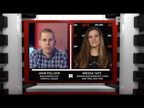 UFC Women#39;s Bantamweight Champ Miesha Tate on Holm Win, Rousey and More