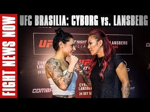 UFC Fight Night Brasilia: Cyborg vs. Lansberg Preview on Fight News Now