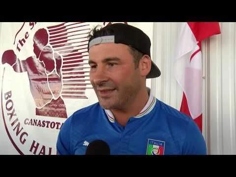 2014 IBHOF - Joe Calzaghe Talks Undefeated Career, and Issues with Carl Froch