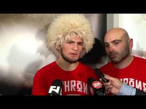 UFC 165: Khabib Nurmagomedov Post-Fight Scrum