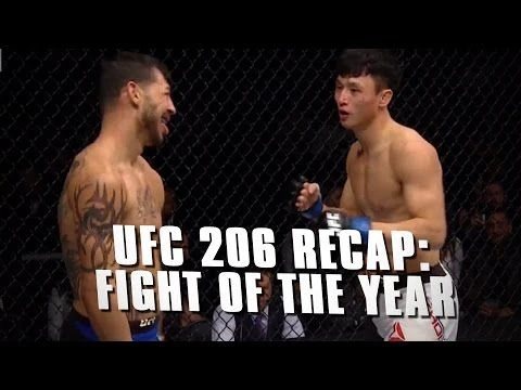 UFC 206 Recap: Cub Swanson vs. Dooho Choi - Fight of the Year?