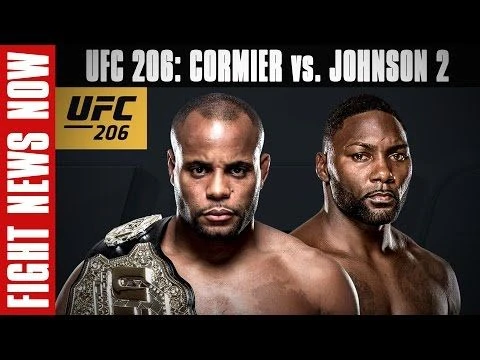 UFC Fight Night Manila Cancelled, UFC 206: Cormier vs. Johnson 2 on Fight News Now