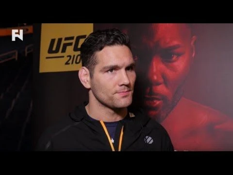 UFC 210: Chris Weidman Pre-Fight Scrum - I Will #39;Go Up to 205 and Win the Belt There#39;