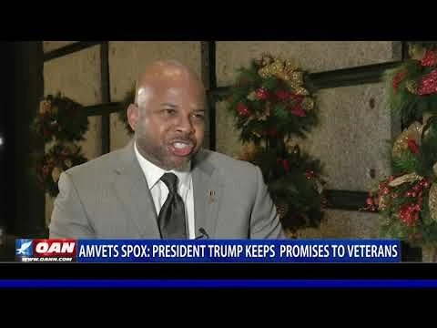 AmVets Spokesman: President Trump keeps promises to veterans