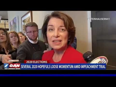 2020 Democrat hopefuls lose momentum amid impeachment trial