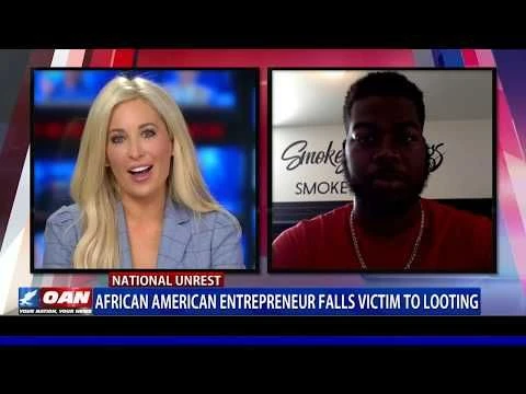 African American entrepreneur falls victim to looting