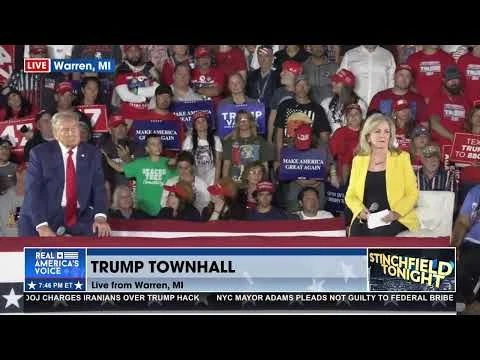 President Trump#39;s Town Hall in Warren, Michigan 9-27-24