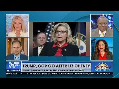 GOP AND TRUMP TARGET LIZ CHENEY