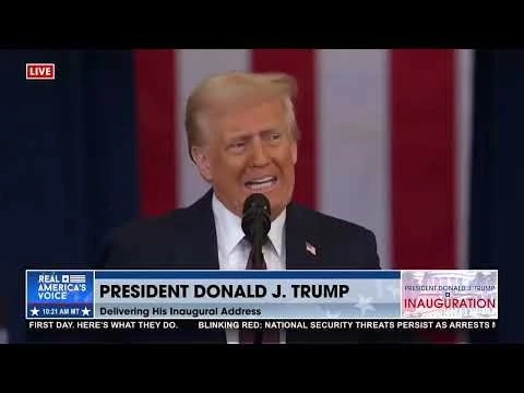 PRESIDENT DONALD TRUMP#39;S FULL INAUGURATION SPEECH