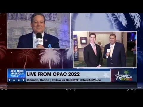 Watch Jake Evans for Congress in GA-6 and David Zere of Real Americas Voice News from CPAC2022