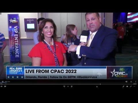 Watch Ingred Centurion,running in S. Carolina 1stCD at CPAC2022 w/ David Zere of Real Americas Voice