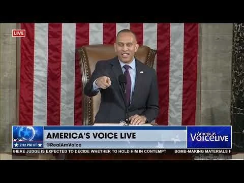 HOUSE MINORITY LEADER  HAKEEM JEFFRIES