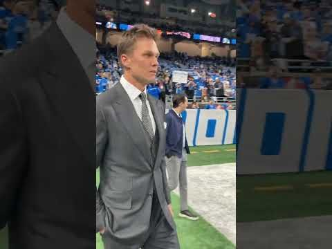 Tom Brady is in the house for Detroit Lions, Washington Commanders NFL Divisional Round