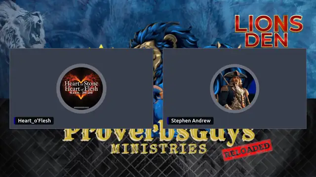 ProverbsGuys Ministies LIVE on 12-Apr-25-19:14:02